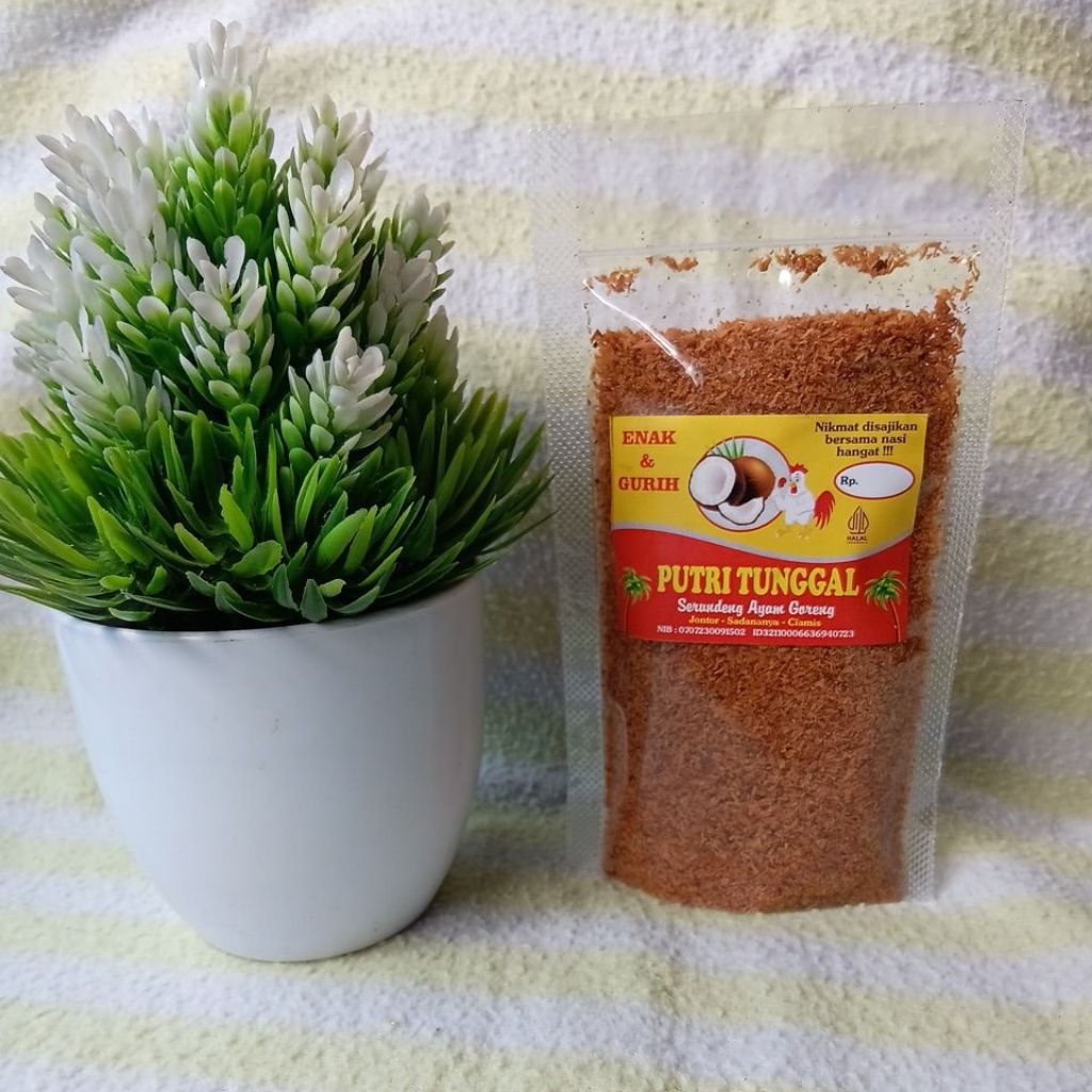 serundeng kelapa asli ciamis