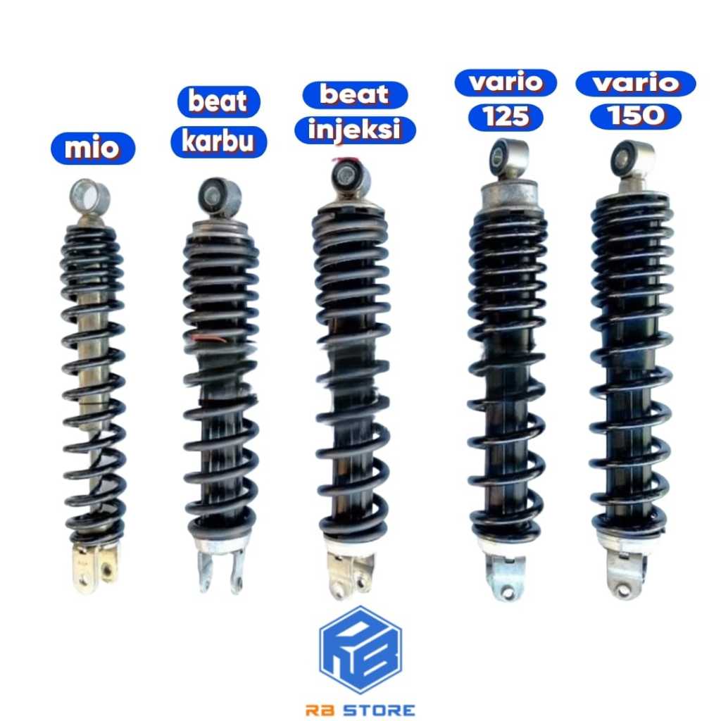 Shockbreaker ORI Mio Beat karbu beat injeksi Vario 125 old Vario 125,150 LED Ceper Downsize