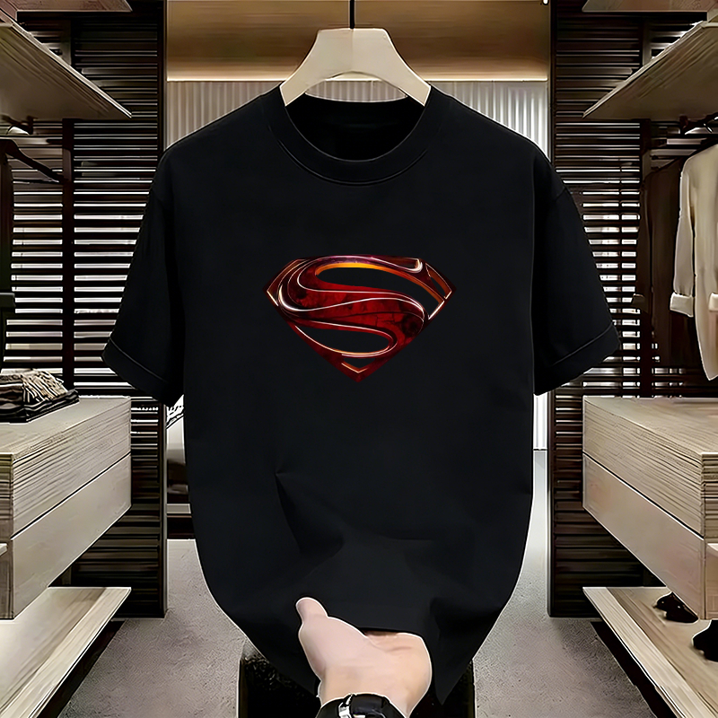 Kaos Pria DistroSuperman Logo S  Kaos  Marvel  kaos oversize Cotton Combed Ukuran Jumbo Size 5XL COD