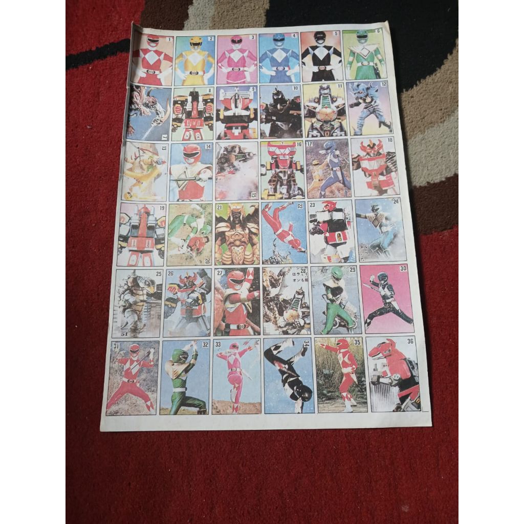 gambar umbul jadul dragon ball, Kamen rider, power rangers