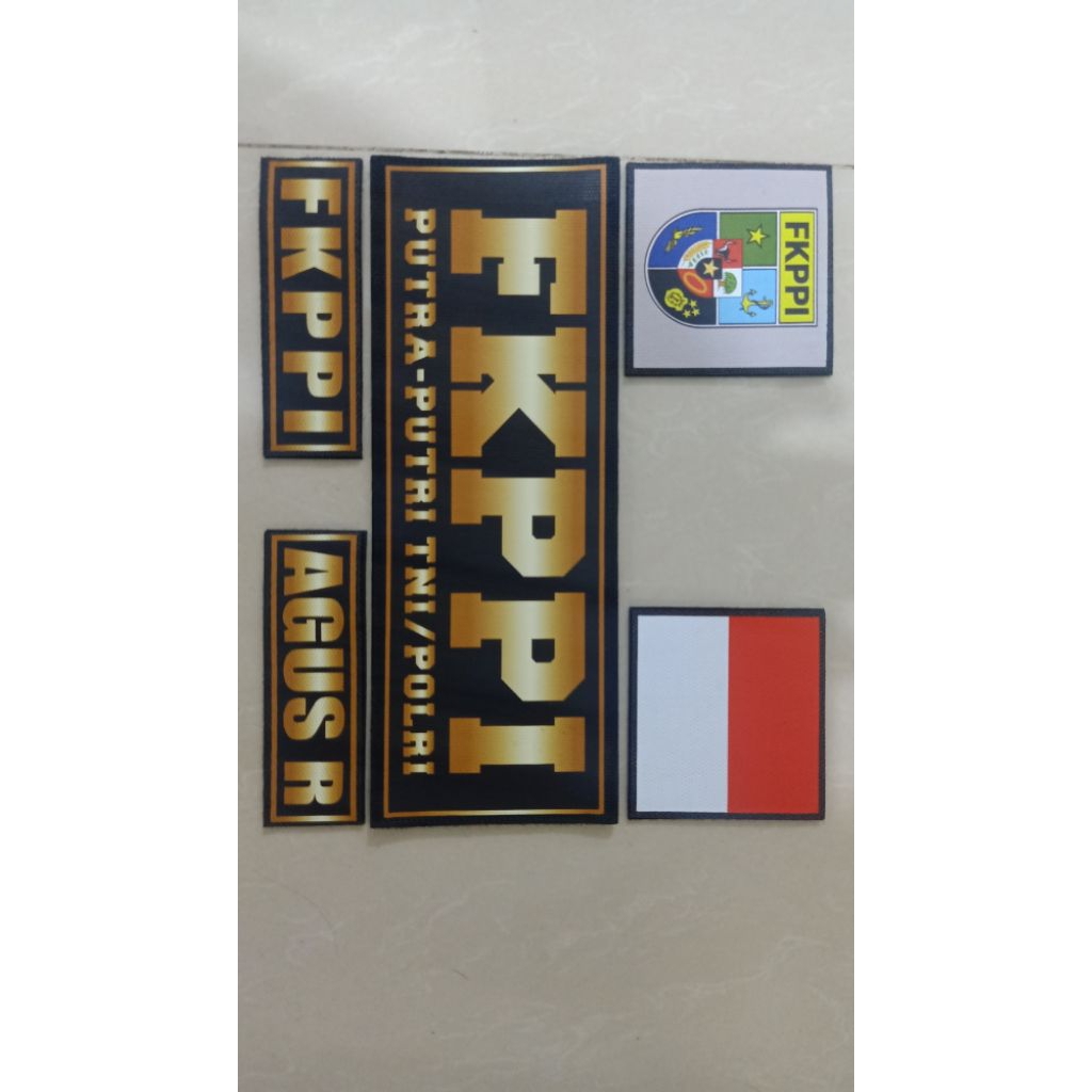 Full Set Patch/Emblem/Logo FKPPI