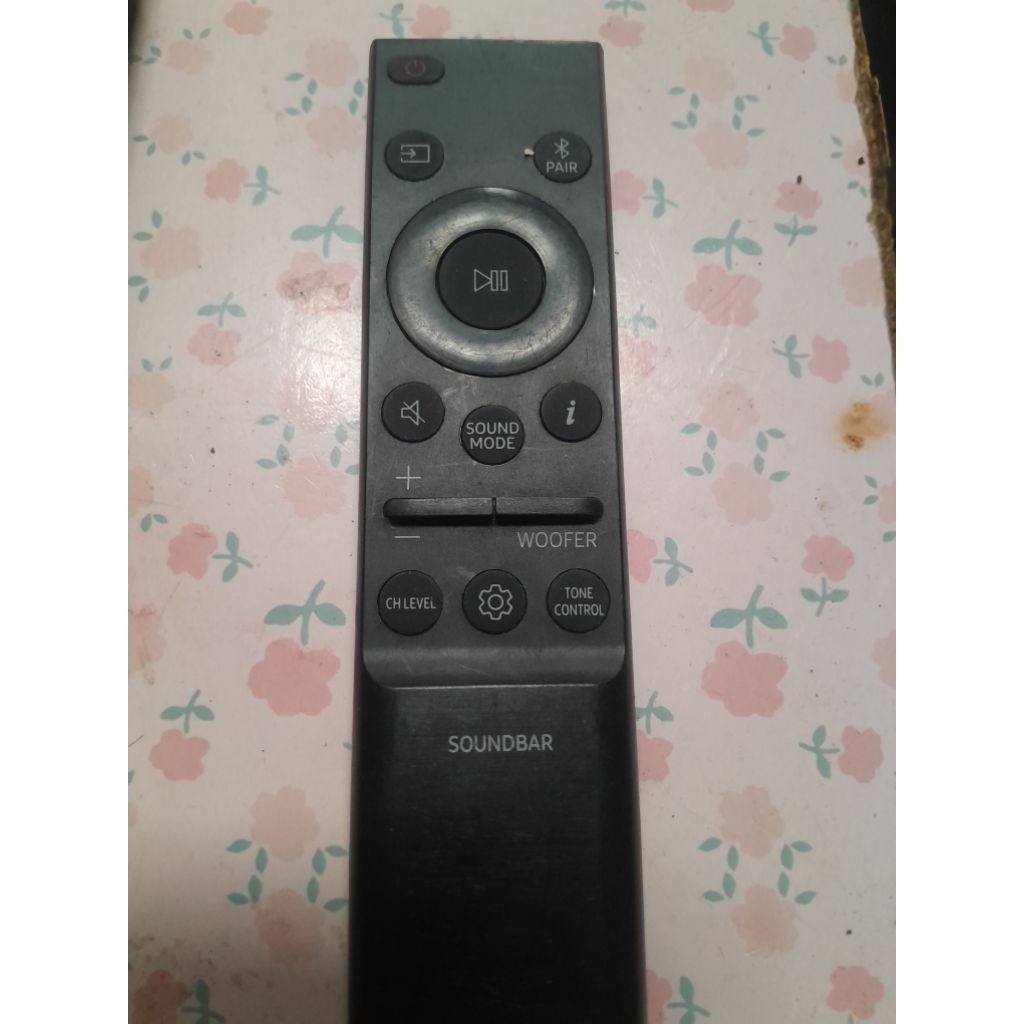remote soundbar SAMSUNG