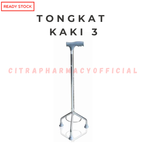 TONGKAT (KAKI 3 CHRONA CARE @1 PCS) - ALAT BANTU JALAN UNTUK LANSIA