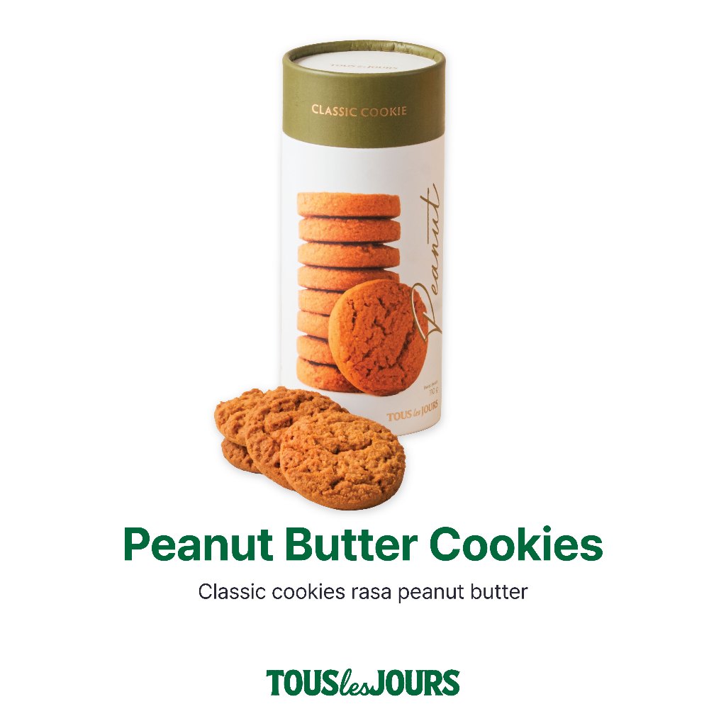 TOUS les JOURS -  Peanut Butter Cookies
