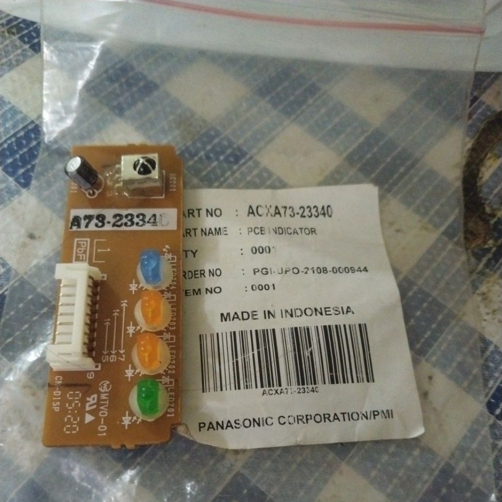 pcb display ac panasonic a73-23340 original
