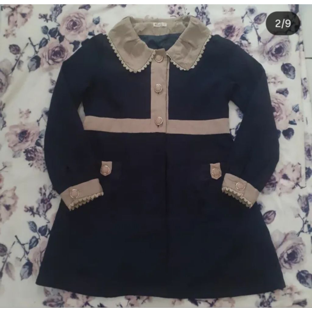 Axes Femme coat Navy