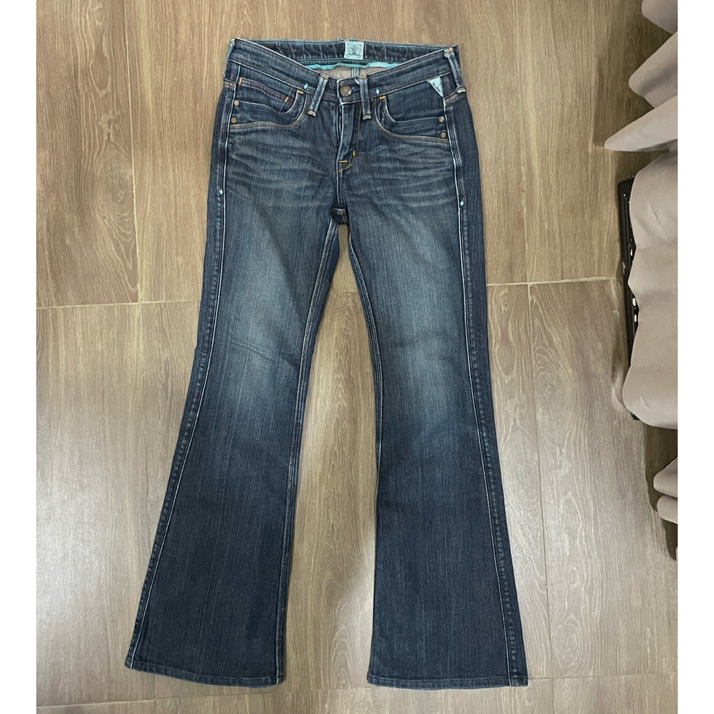 (ready) 2000s brappers japan vintage jeans — lowrise dark blue/denim