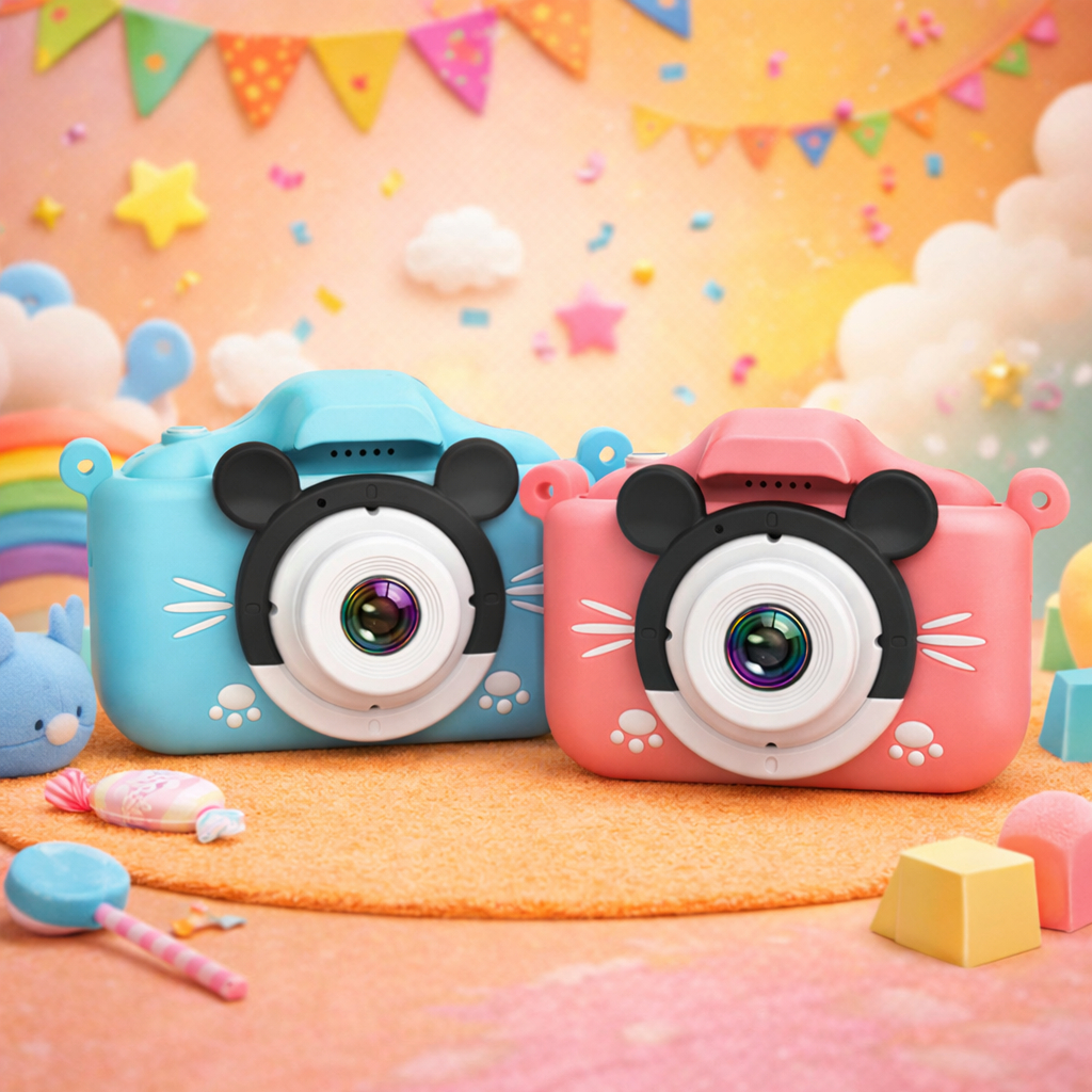 Kamera Anak Mini Digital 12MP Mini Camera Foto Video / Kamera Digital Anak Hadiah