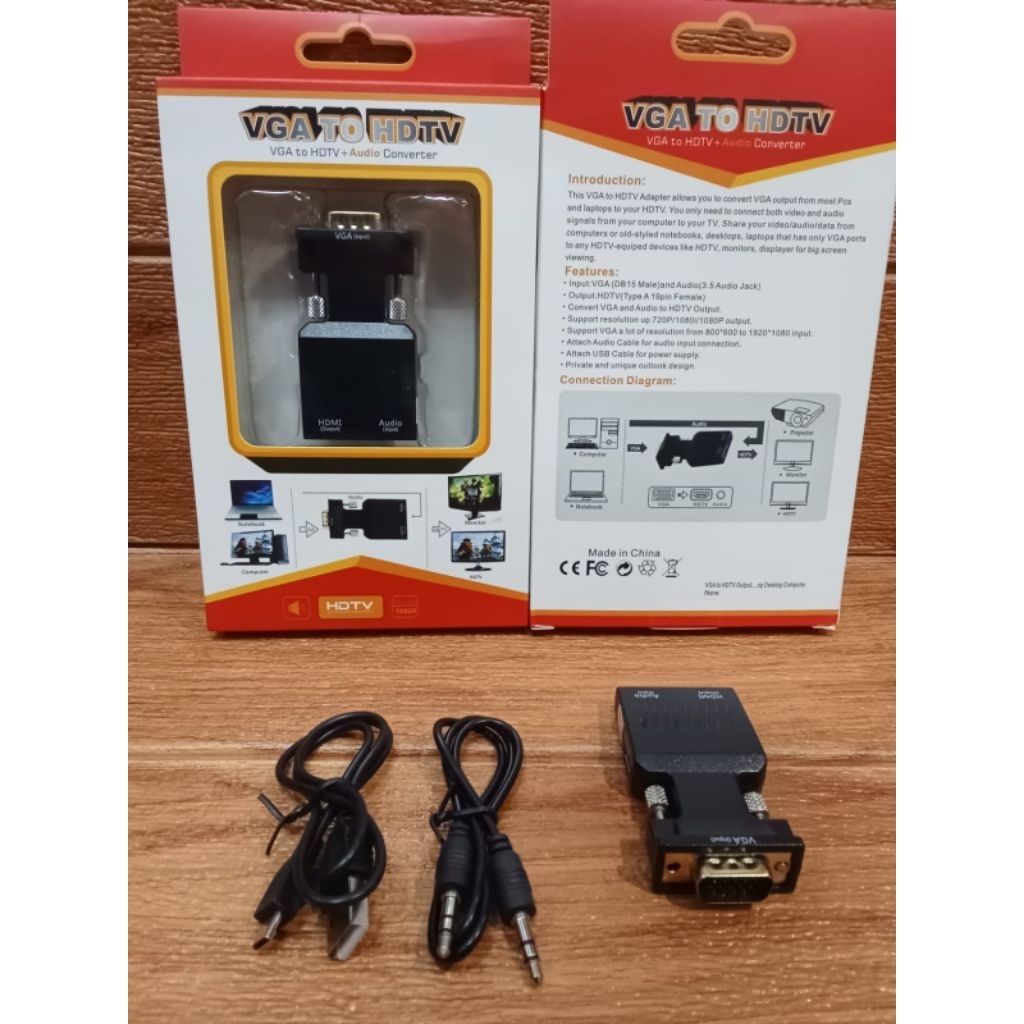 VGA TO HDMI CONVERTER/VGA MALA TO HDMI FEMALE