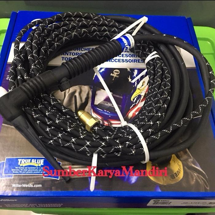 Tig Torch Miller WP-17FV-25-2 / Weldcraft A-150V Torch PKG, 25FT
