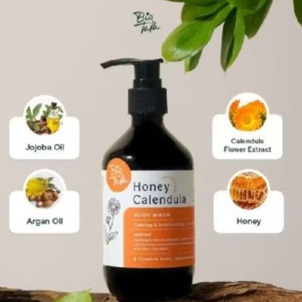 Honey Calendula Body Wash Sabun Mandi Khusus Untuk Gatal dari Biotalk