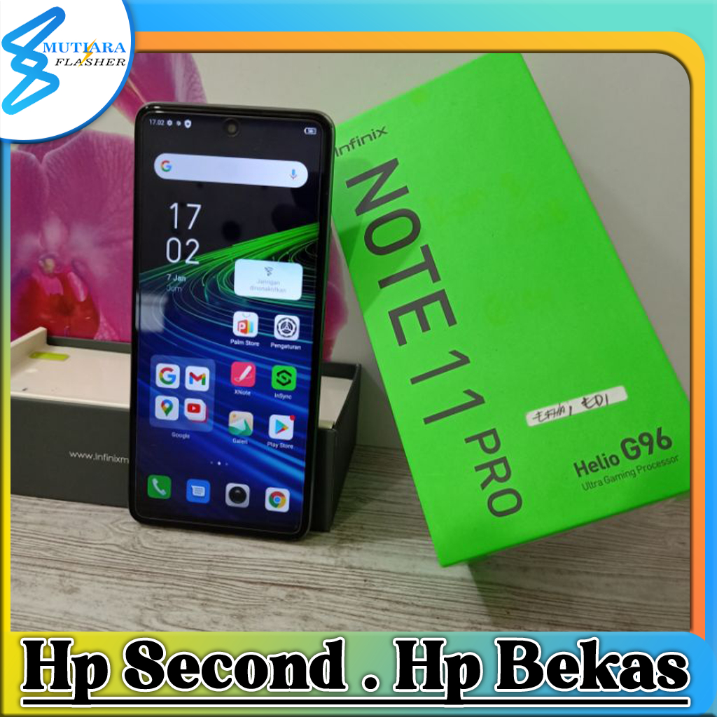Infinix Note 11 Pro Ram 8 Rom 128GB Bekas Original Flasher Store