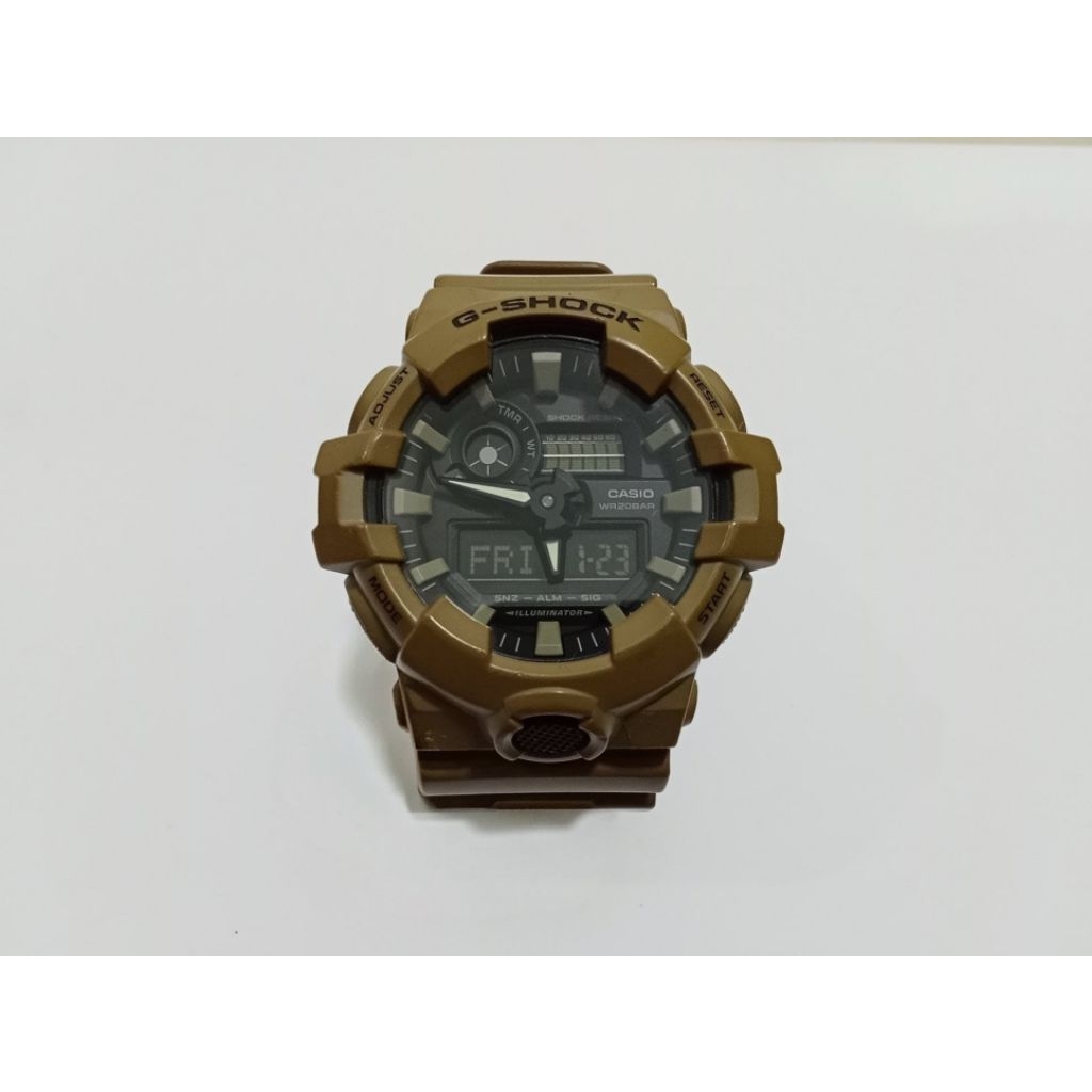 Casio G-Shock GA-700UC Tactical Brown Second