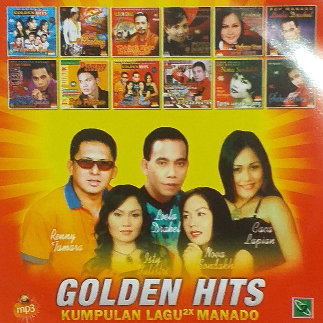 Kaset MP3 Lagu Manado Golden Hits Collection