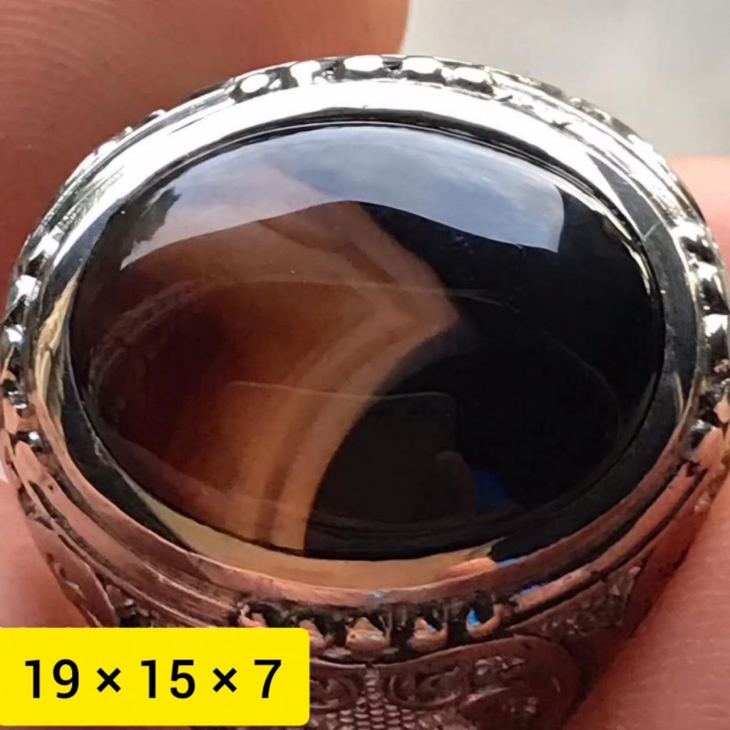 NATURAL AKIK JARI 8 - 9 YAMAN WULUNG JUNJUNG DRAJAT