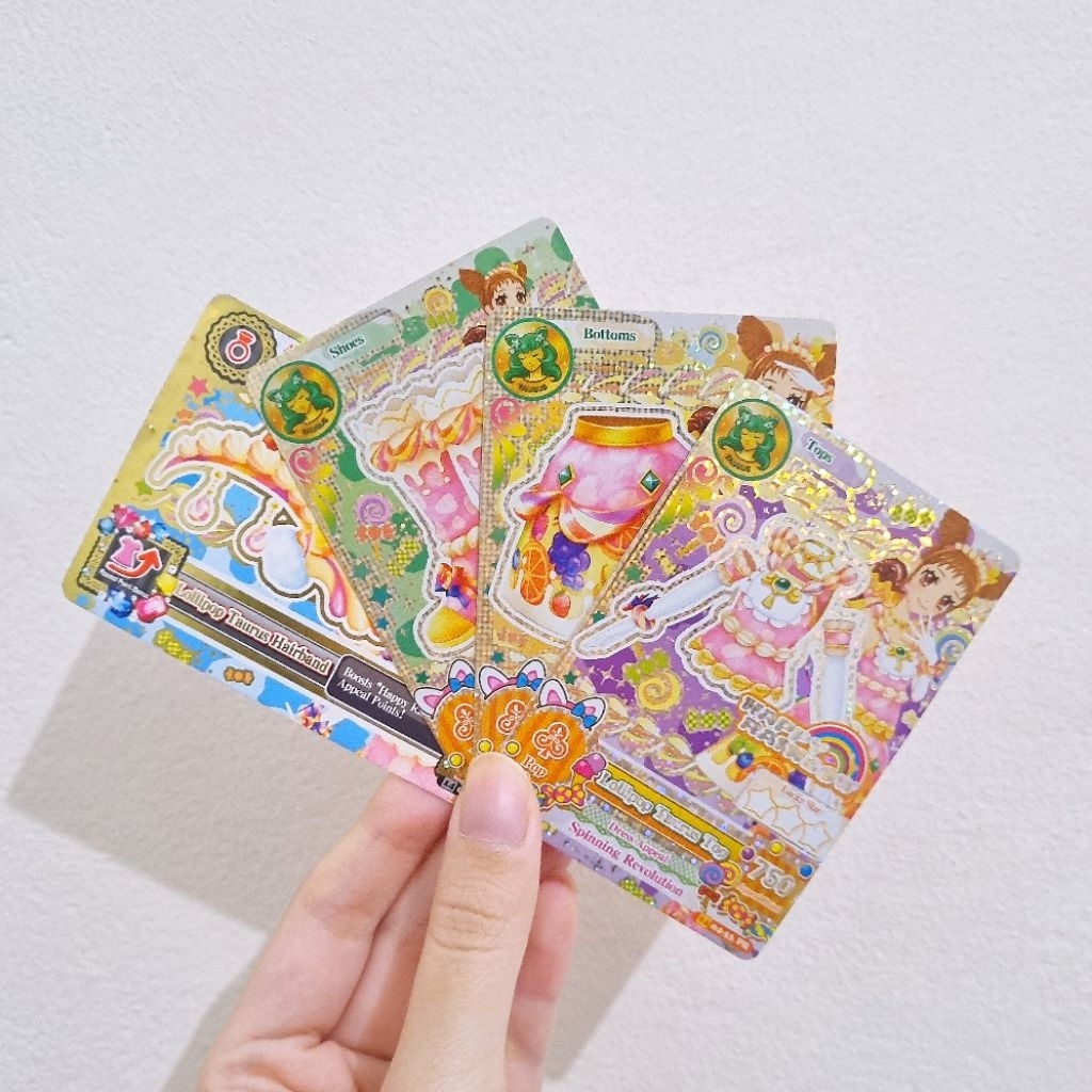 Aikatsu Card Kartu Premium Constellation Taurus Otome Set Ori