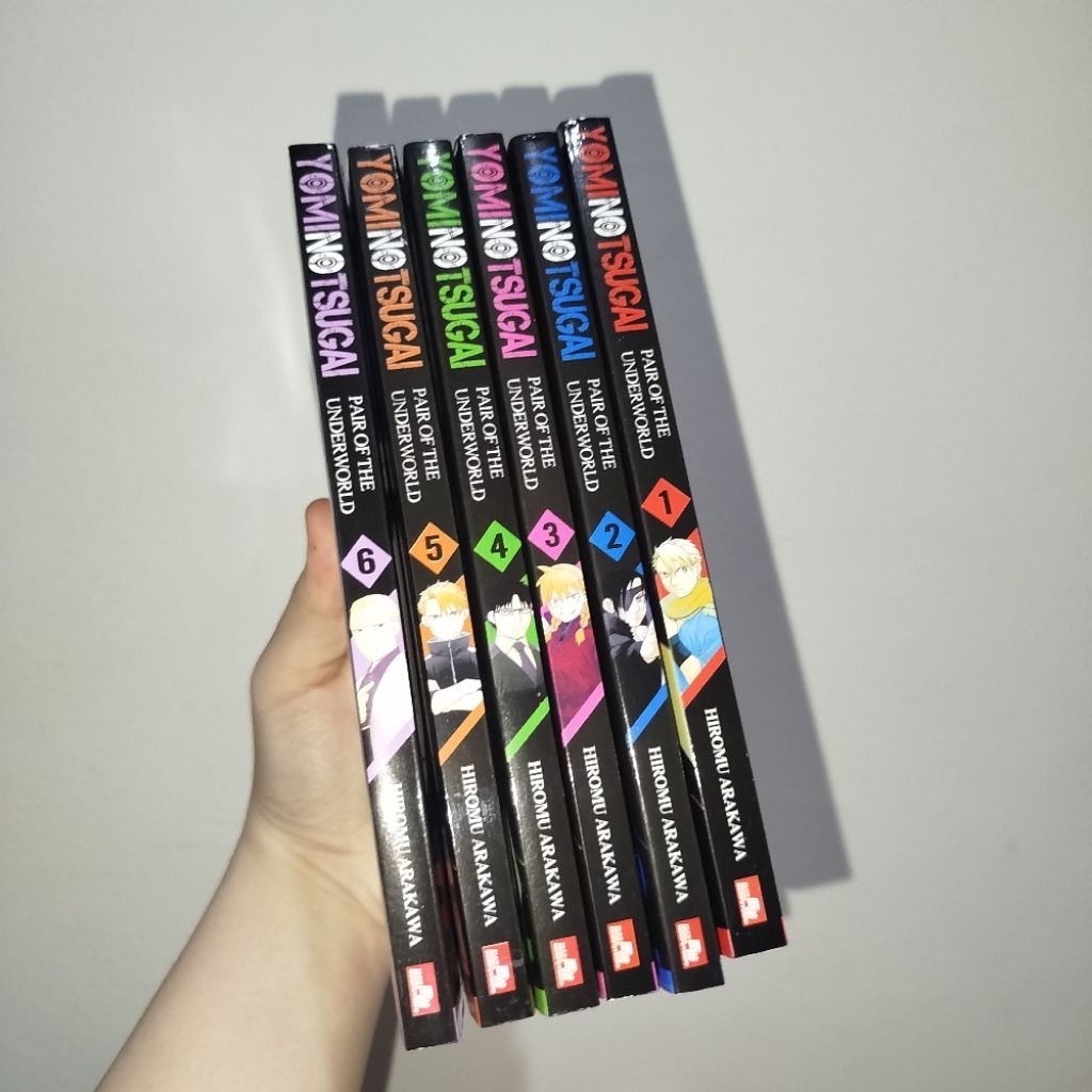 Komik Yomi no Tsugai Part of the Underworld vol 1-6 set kolpri
