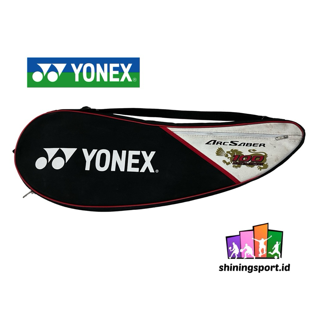 Tas Raket Badminton Yonex 1R Bahan Tebal Arcsaber 100th All England Limited Edition 100% Original
