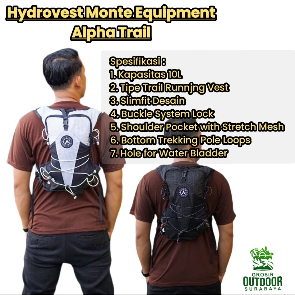 Hydro vest Monte Equipment Alpha Trail