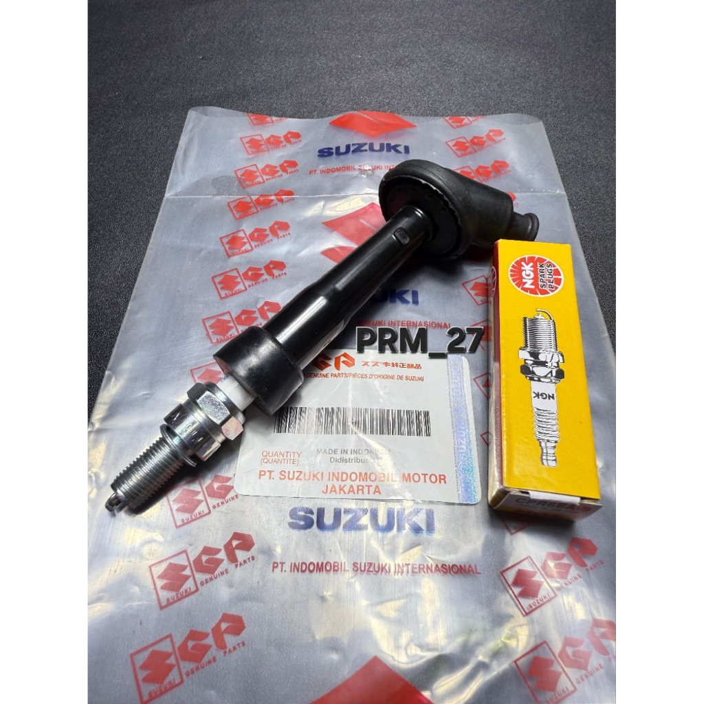 Tutup/cop + busi NGK panjang Suzuki Satria Fu 150 karbu/satria Fu 150 injeksi/Gsx 150