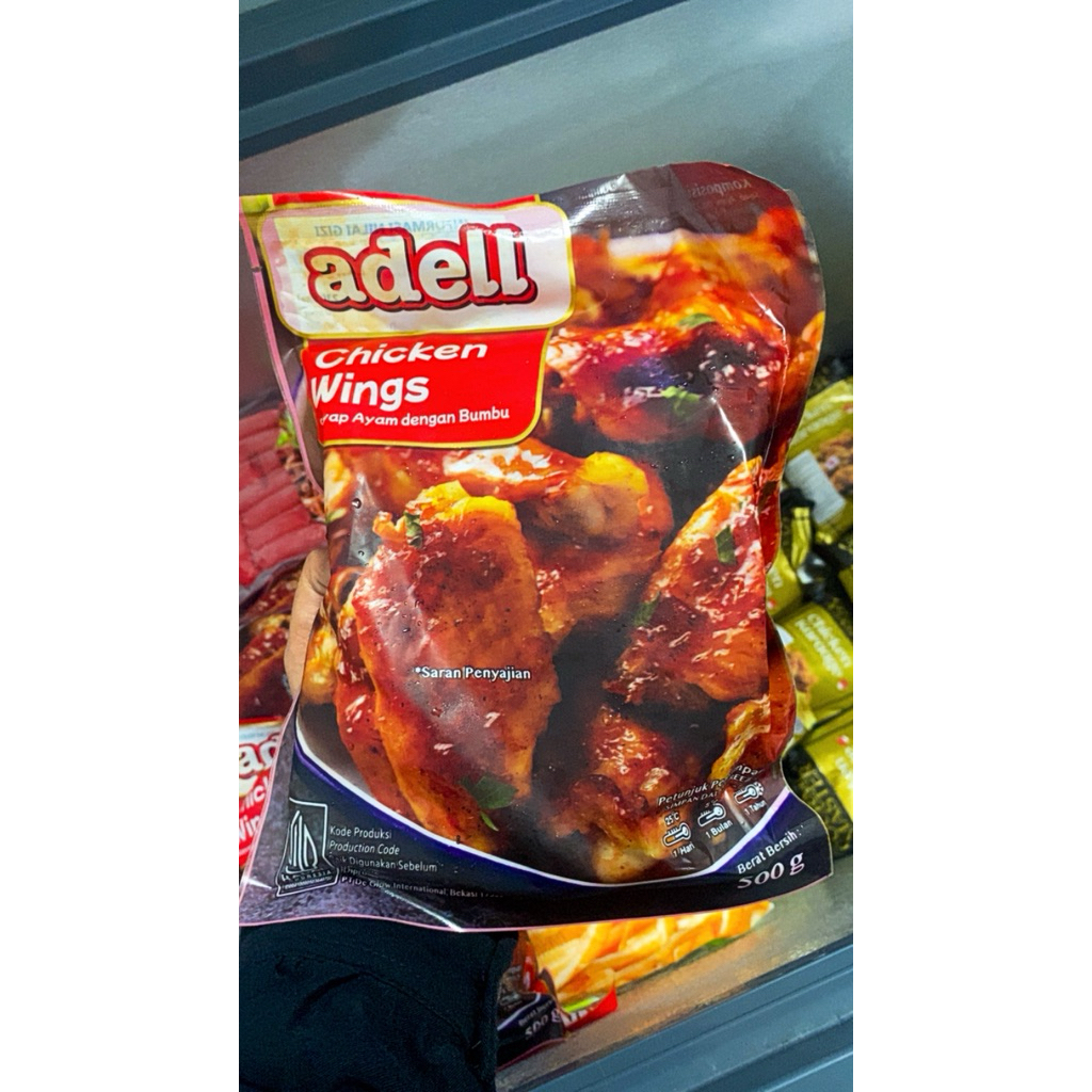 adell chicken wings 500gr
