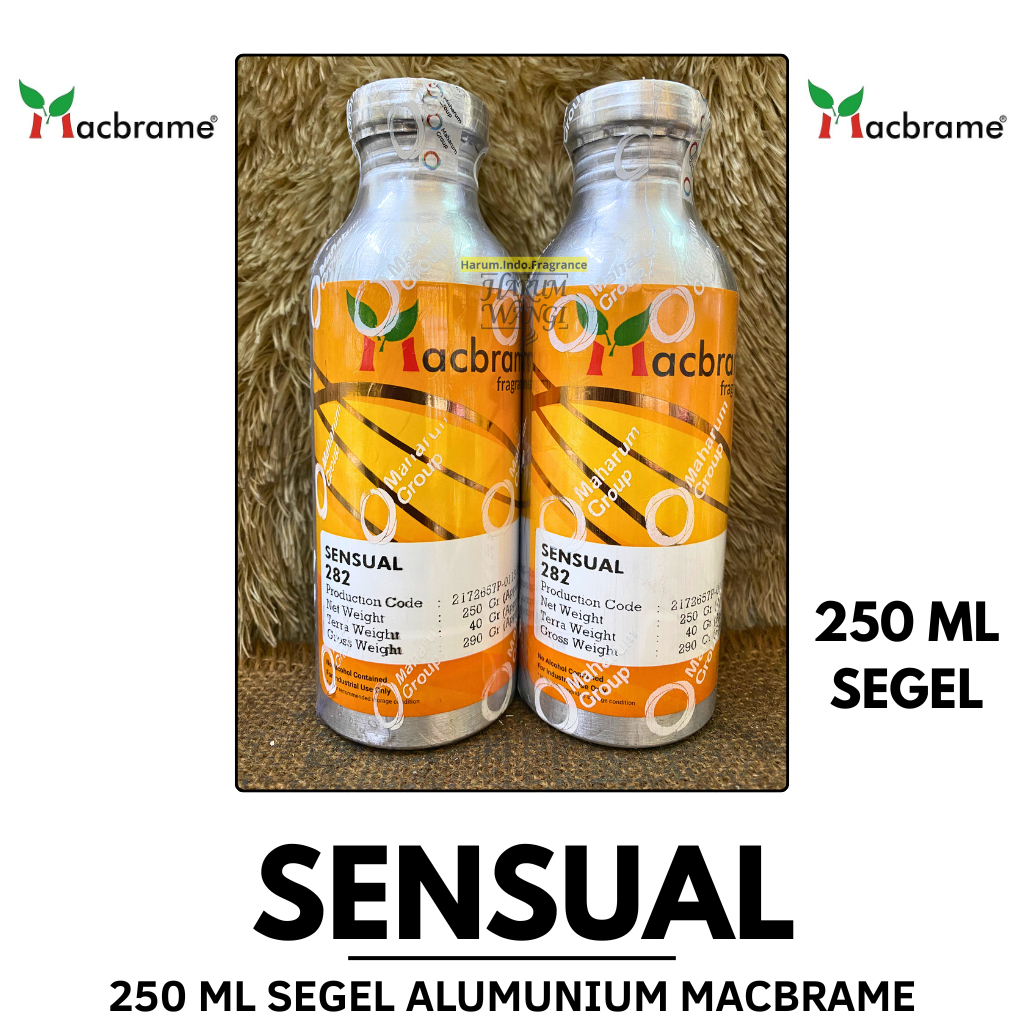 Bibit Parfum MACBRAME // SENSUAL 250 ML SEGEL Alumunium