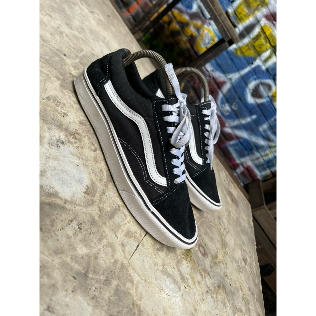Vans Old Skool Black White Comfycush