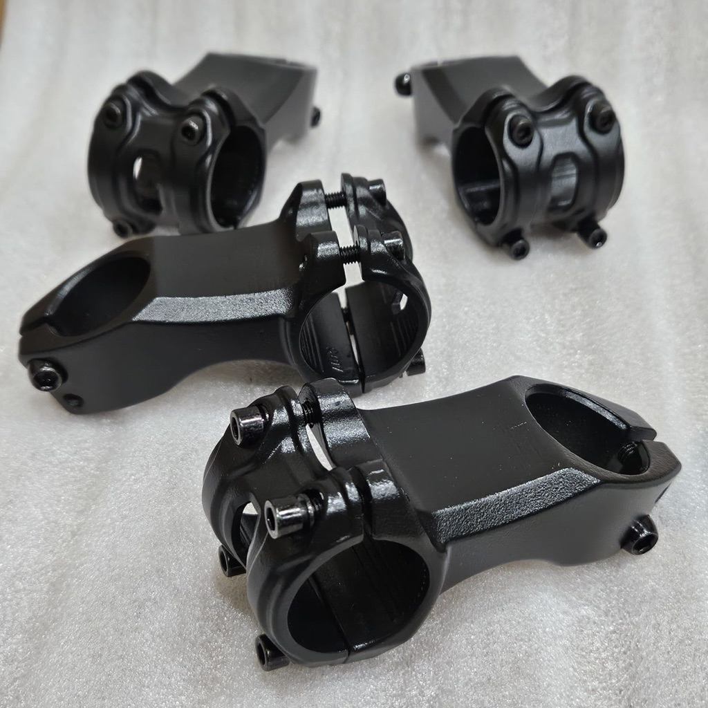Stem Sepeda Nunduk -17 Derajat 60mm Diameter 31.8mm Bahan Aluminum Alloy Hitam
