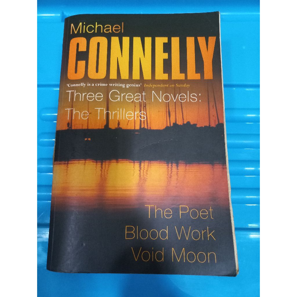 michael conelly three great novels the thriller the poet blood work and void moon