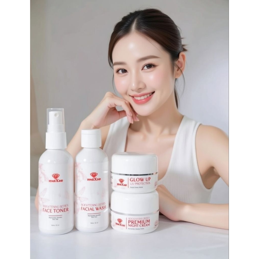 PROMO TERBATAS PAKET HEMAT SKINCARE MAXI GLOW UP WHITENING