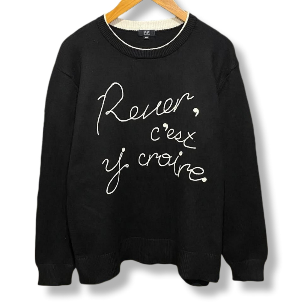 F2F KNITWEAR SWEATER | RAJUT | OUTERWEAR | XSTOB