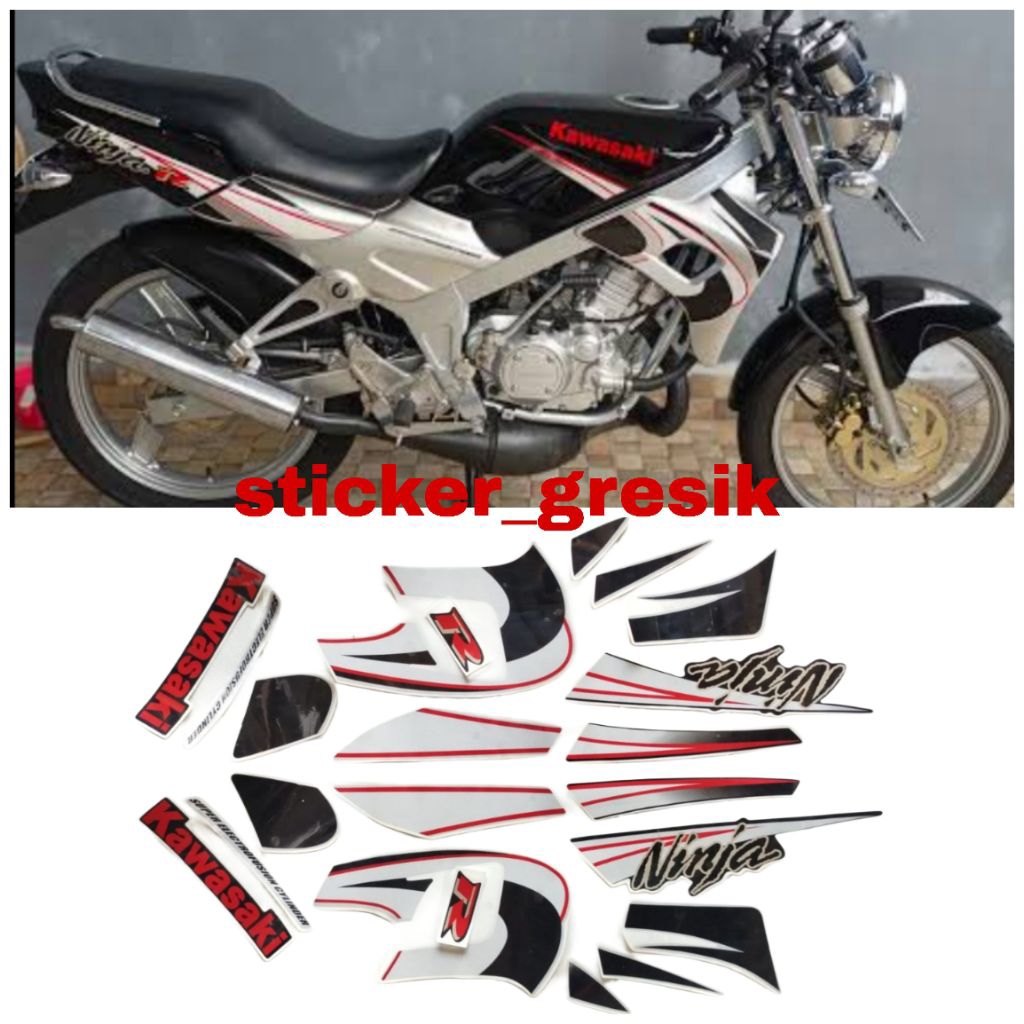 striping sticker ninja R kis 2005