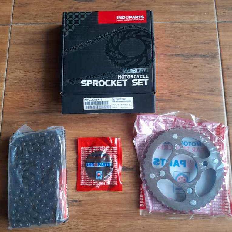 Indoparts Gear Set Megapro Mono 14T 42T 428S