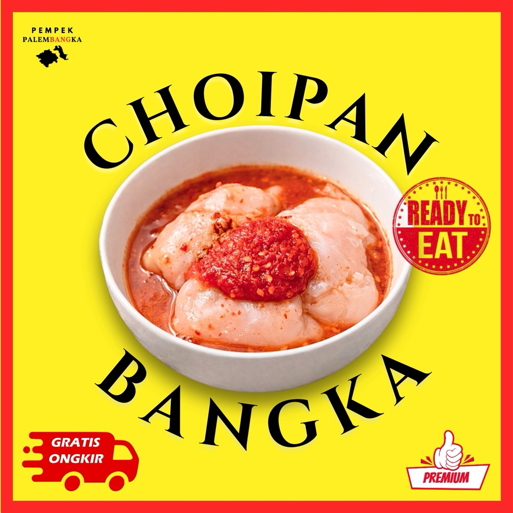 [READY INSTANT] Choipan Bangka isi 3 pcs