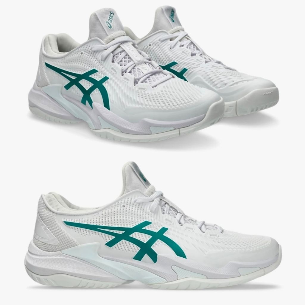Sepatu Tenis Asics Court FF 3 Novak "Green/Pitch Green"
