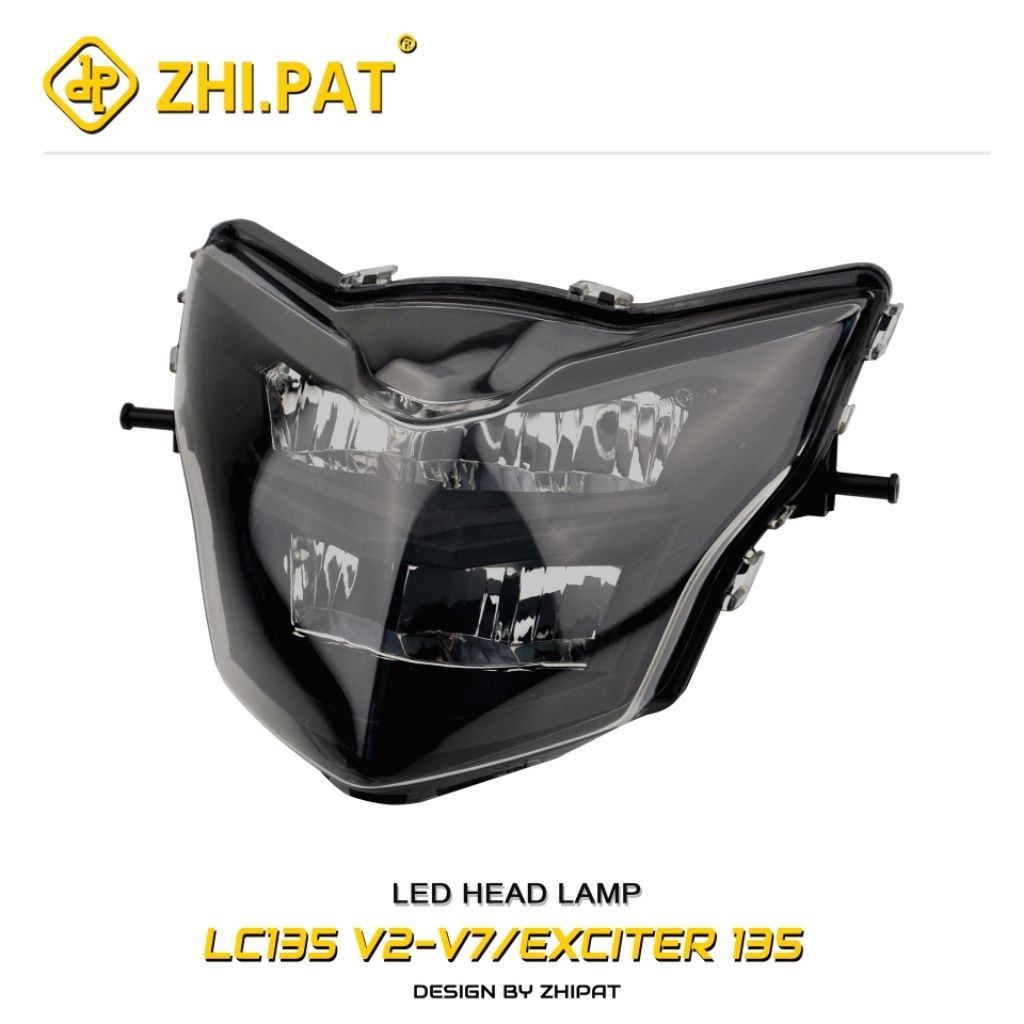 ZHIPAT Modifikasi Lampu Depan LED Jupiter MX 135 LC New Jupiter MX 2011-2015 ZP-HL-149 EXCITER 135