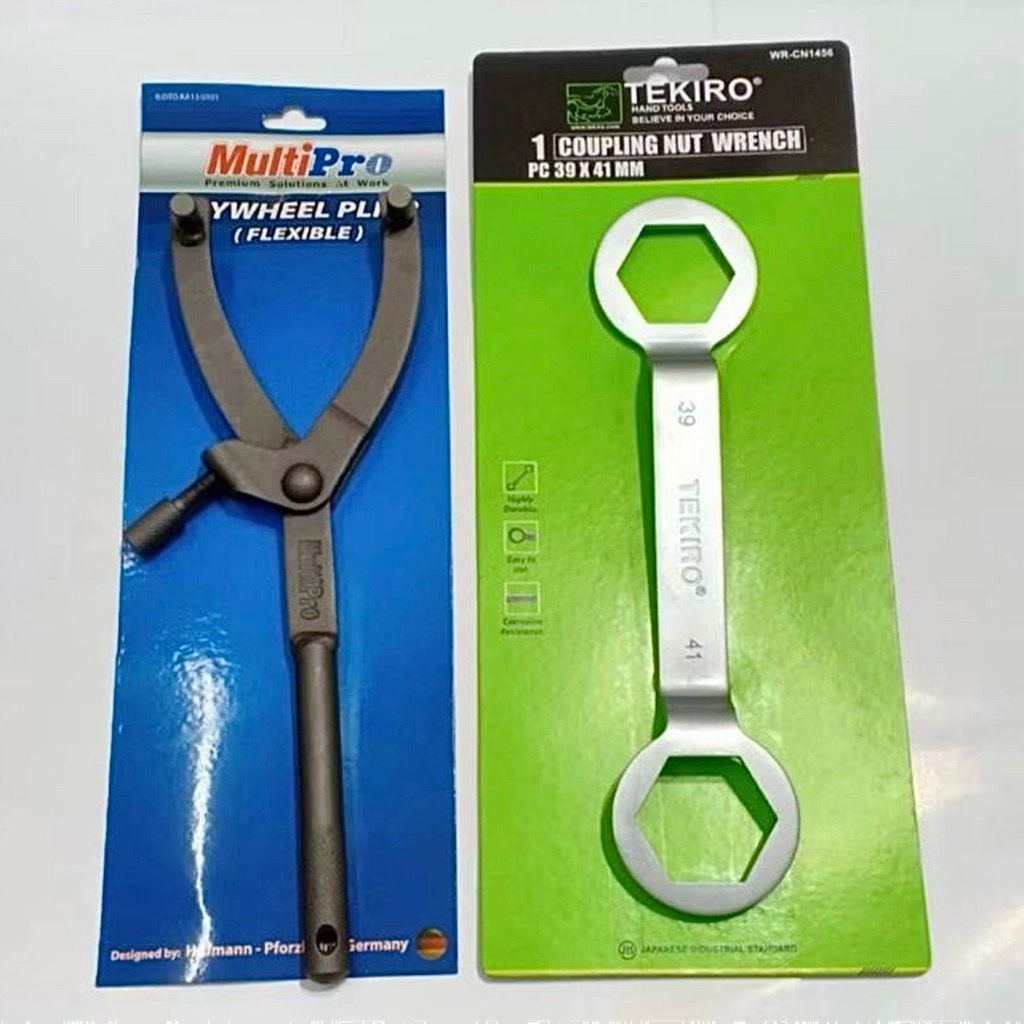 Kunci CVT 2 pcs Treker Tahanan CVT Kunci Mur Kopling CVT 39 - 41 TEKIRO Kunci CVT Treker CVT Kunci K