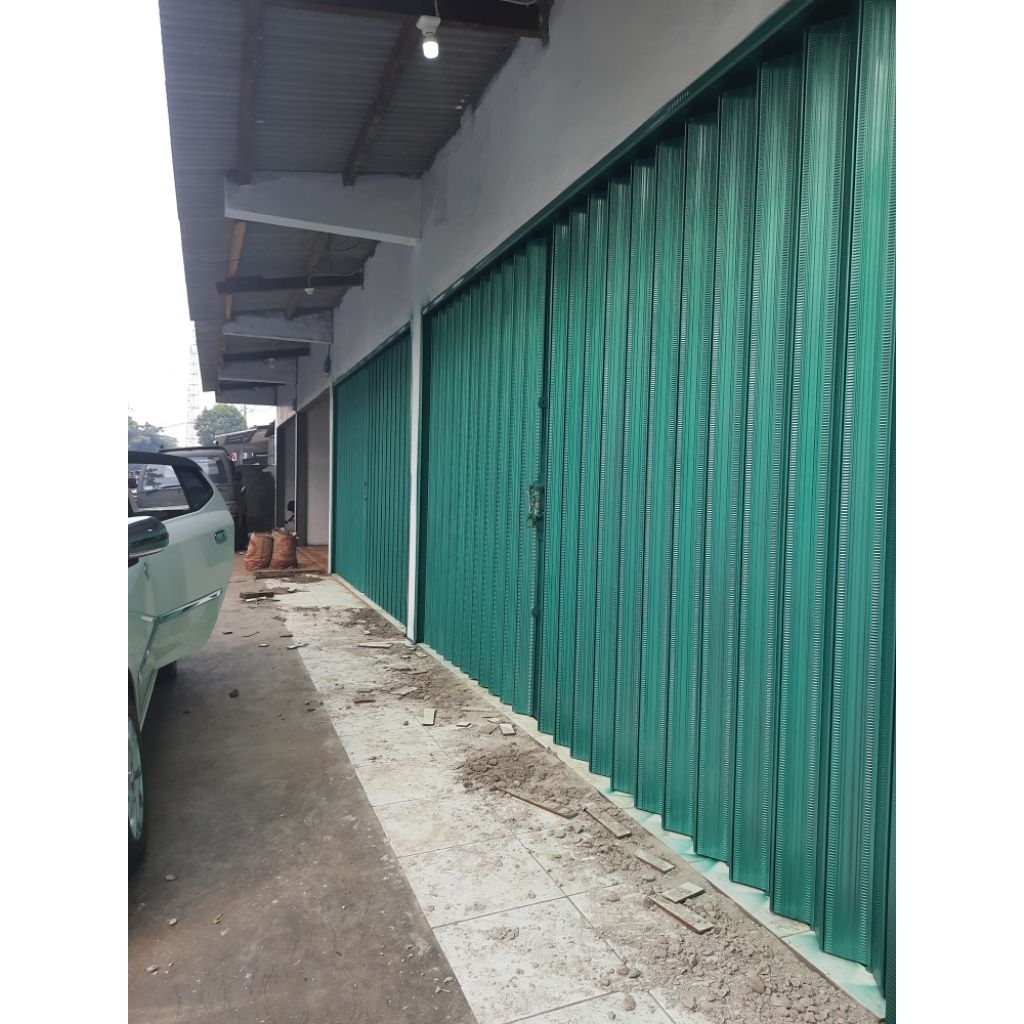 pintu folding gate pintu pengaman