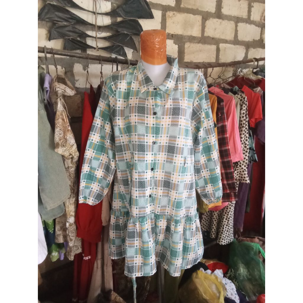 tunik wanita dewasa bekas murah