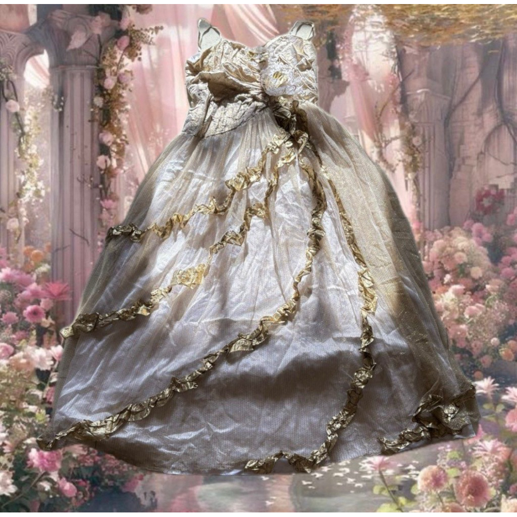 Fairy Dress - Coquette Vintage Fairy Cottage Core Dress