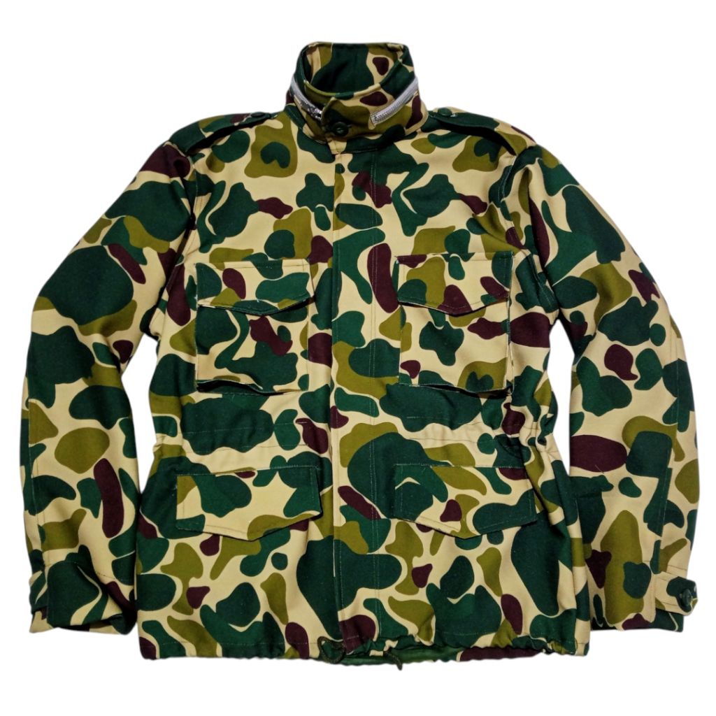 Duck Hunter Type M65 Field Jacket Canvas Parka Military Style Garment material