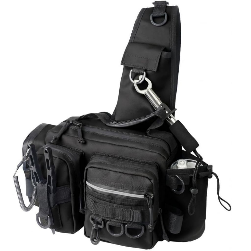 Tas Selempang Memancing Tas Pancing Laut Dan Danau Tas Selempang Mancing Mania Bahan Kuat Tas Mancin