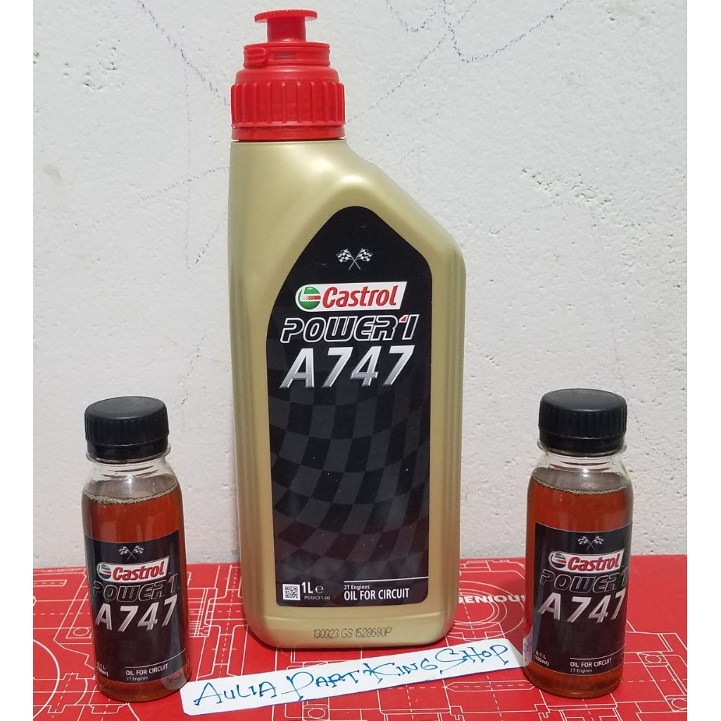 Oli Samping Castrol A747 2T Eceran Repack Per 100ml Original 100%