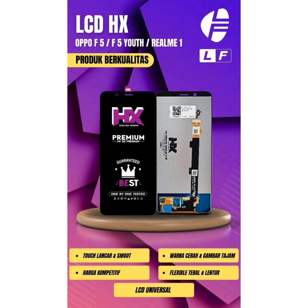 LCD HX OPPO F5 / OPPO F5 Youth / Realme 1 – HX OG Premium by Life Future