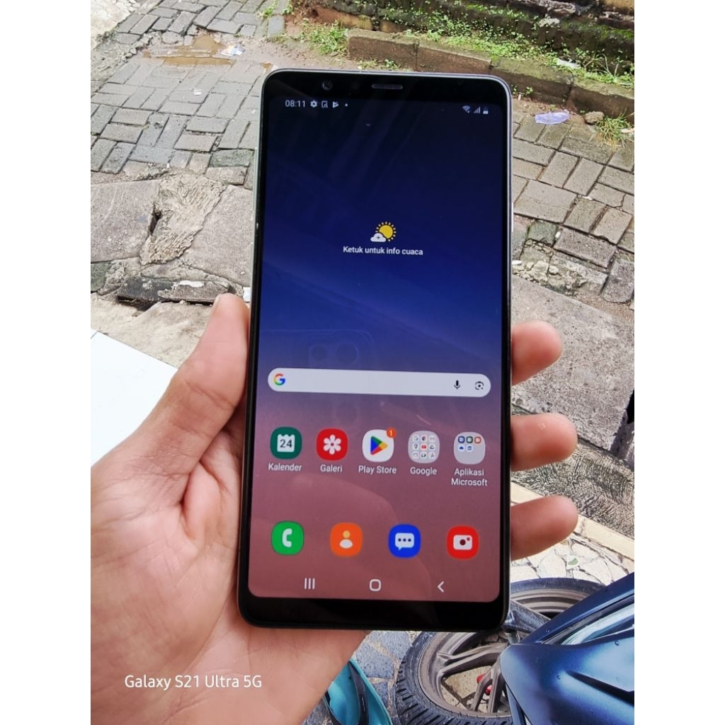 Unit Samsung A8 Star Ram4/64GB 4G Normal Siap Pakai