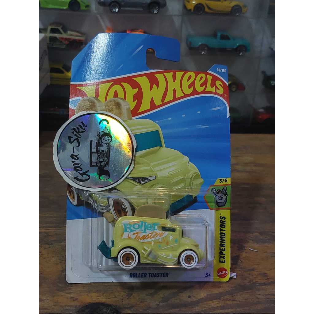 HOT WHEELS ROLLER TOASTER KUNING EXPERIMOTORS