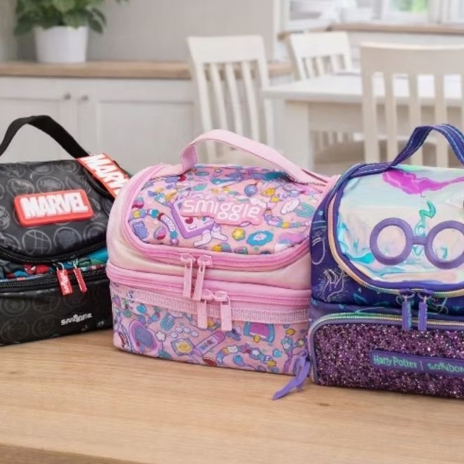 Tas Bekal Smiggle Double Decker / tas bekal smiggle / tas bekal smiggle sekolah
