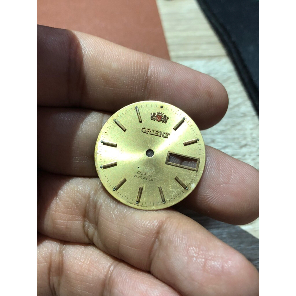 dial orient gold siap pakai kondisi baik copotan dr jam