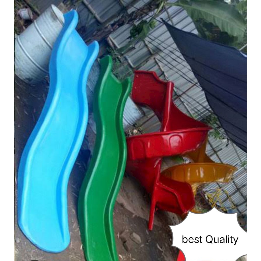 SELUNCURAN MODEL GELOMBANG PANJANG 2 M ( 200 CM ) BEST QUALITY / PEROSOTAN FIBER UNTUK KOLAM RENANG 