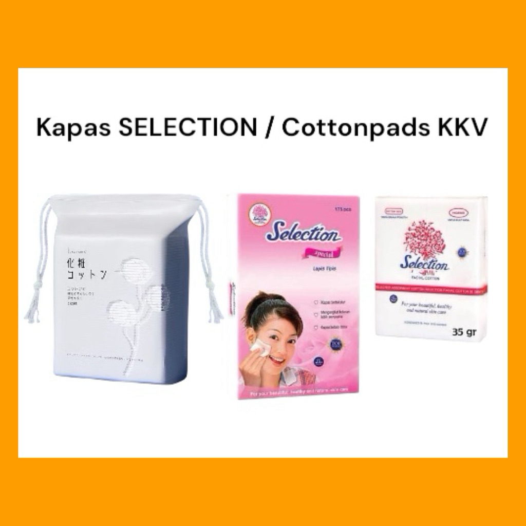 Cottonpads KKV / Kapas SELECTION